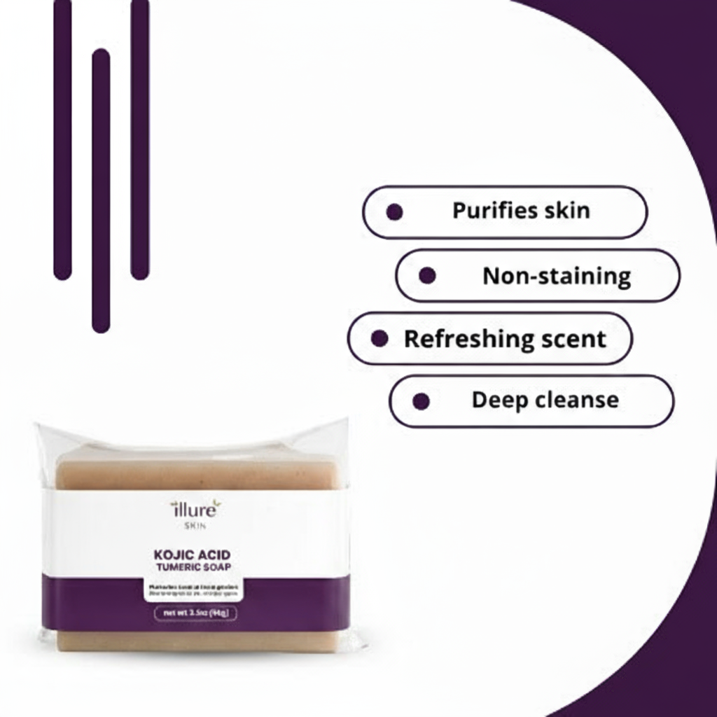 Kojic Acid & Turmeric Soap